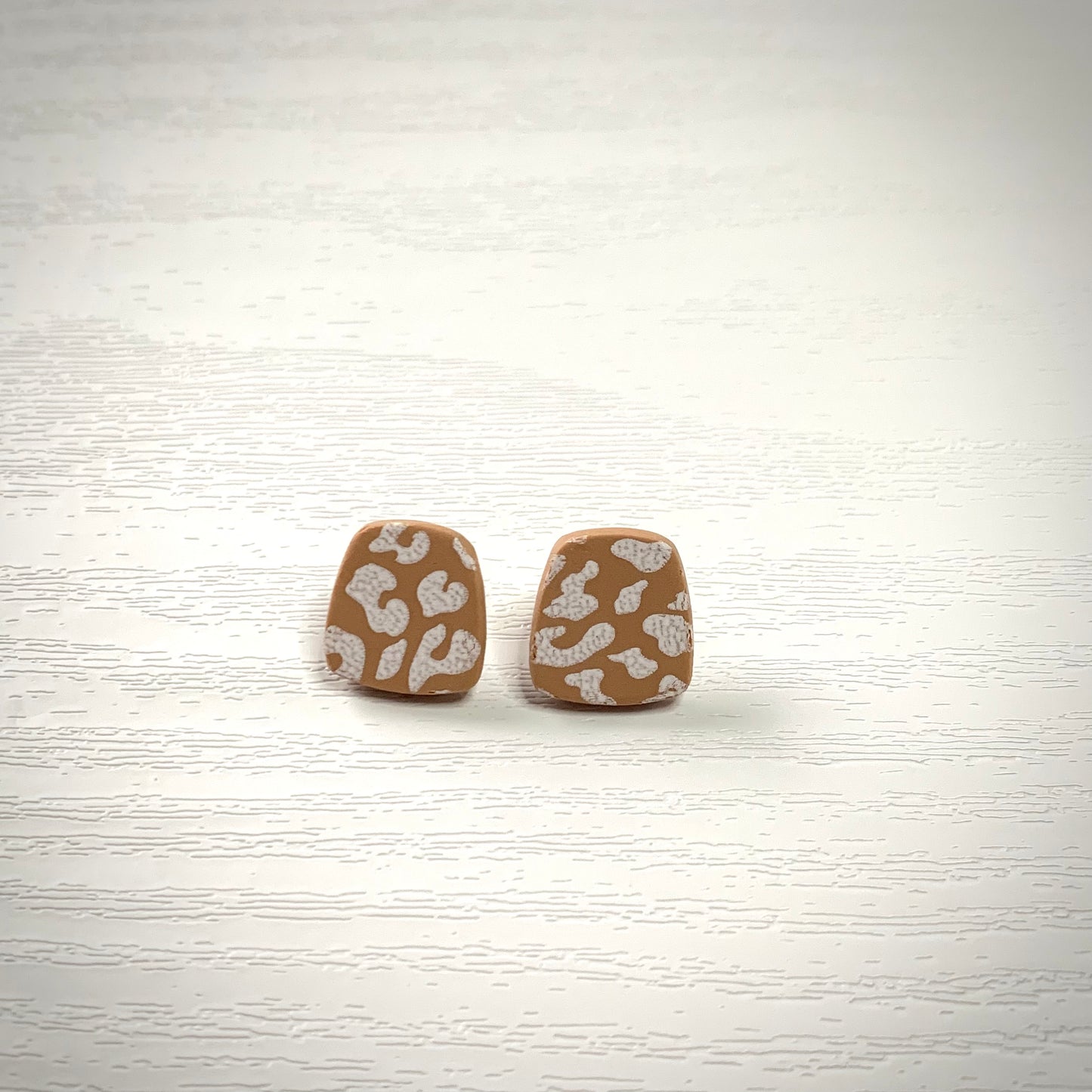 Leopard Print Studs