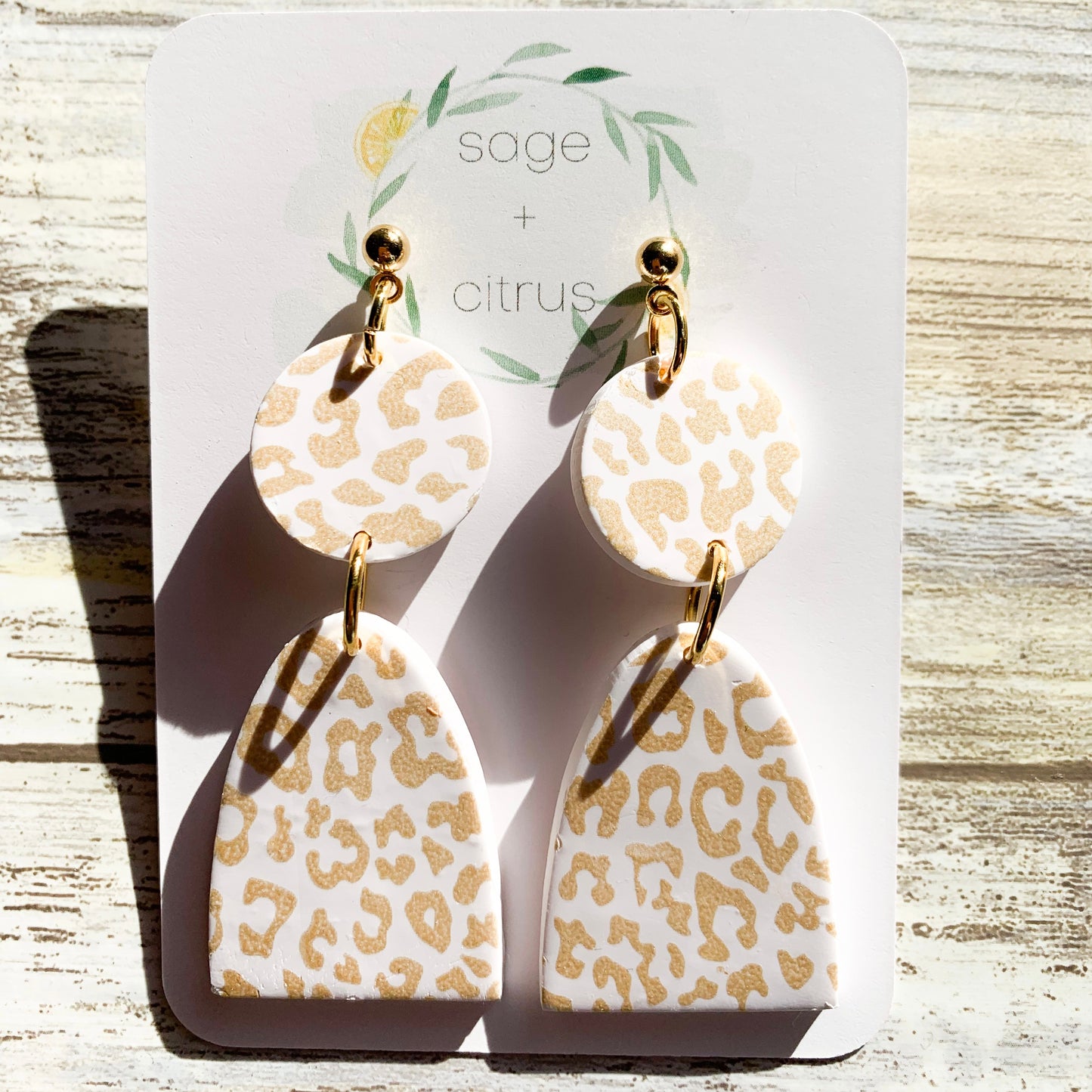 Leopard Dangles