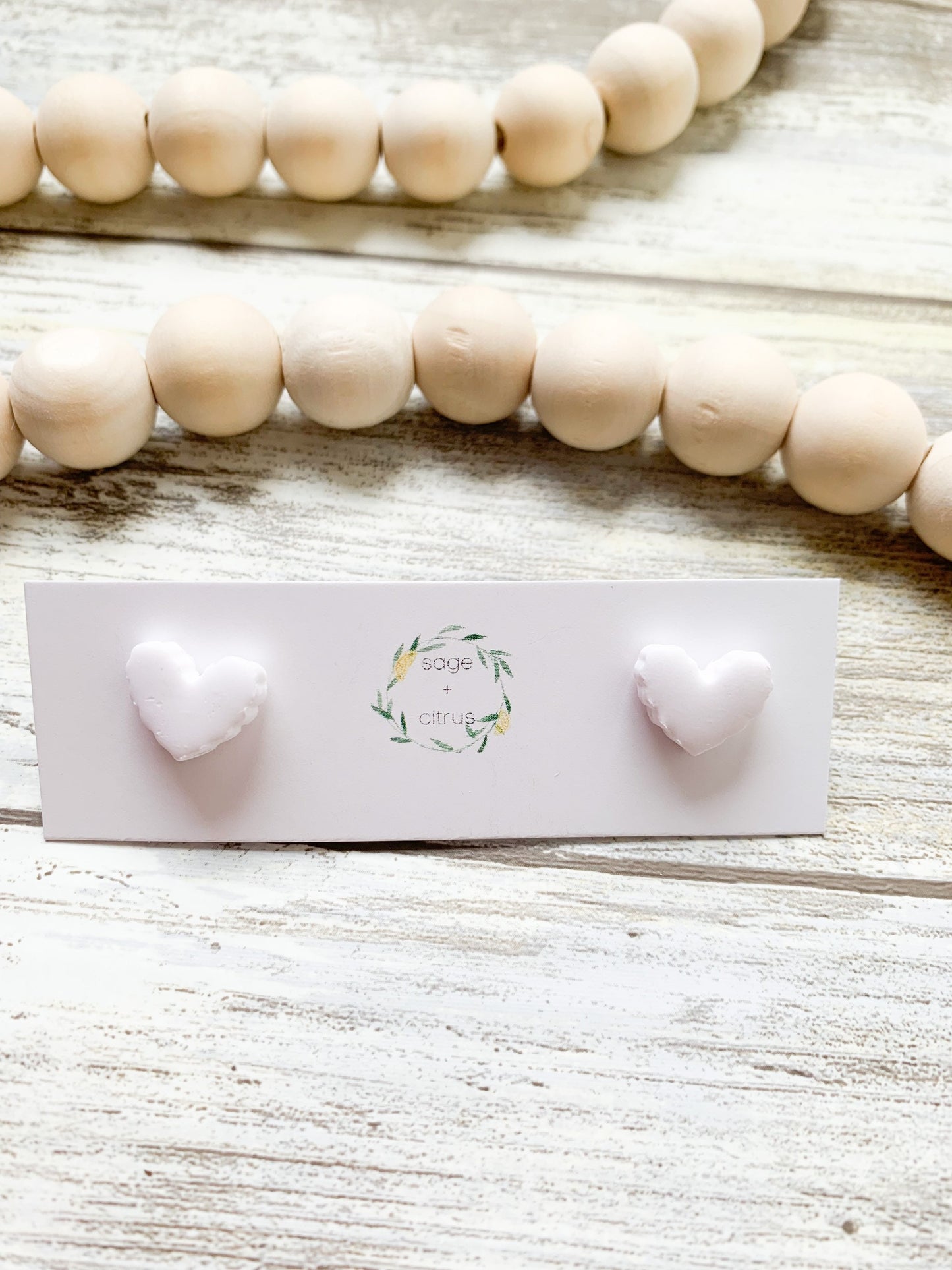Heart Stud Earrings
