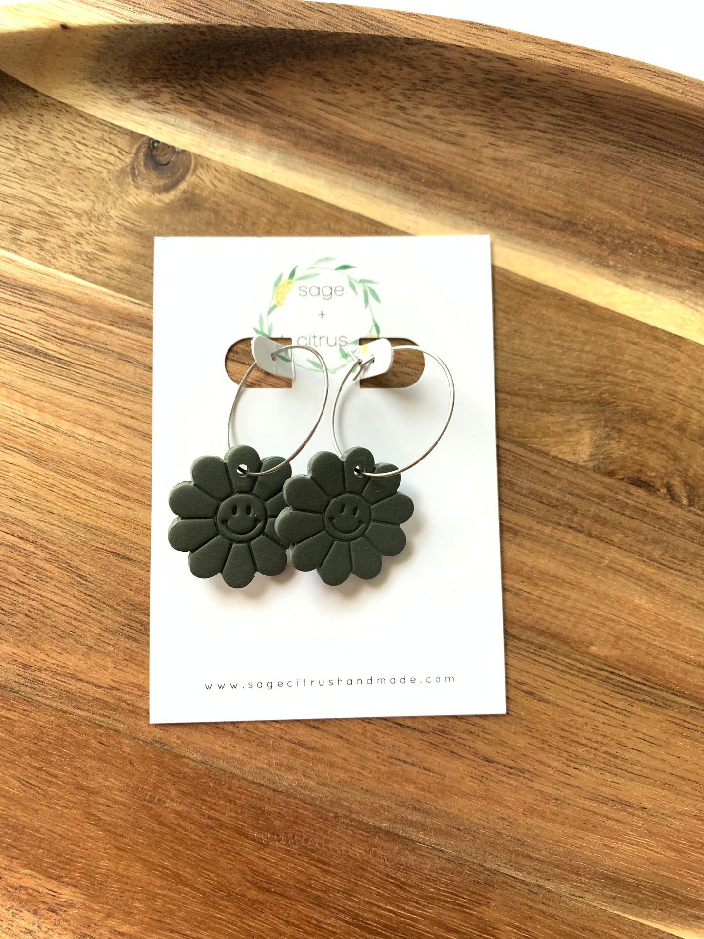 Smiley Hoops - Multiple Colors