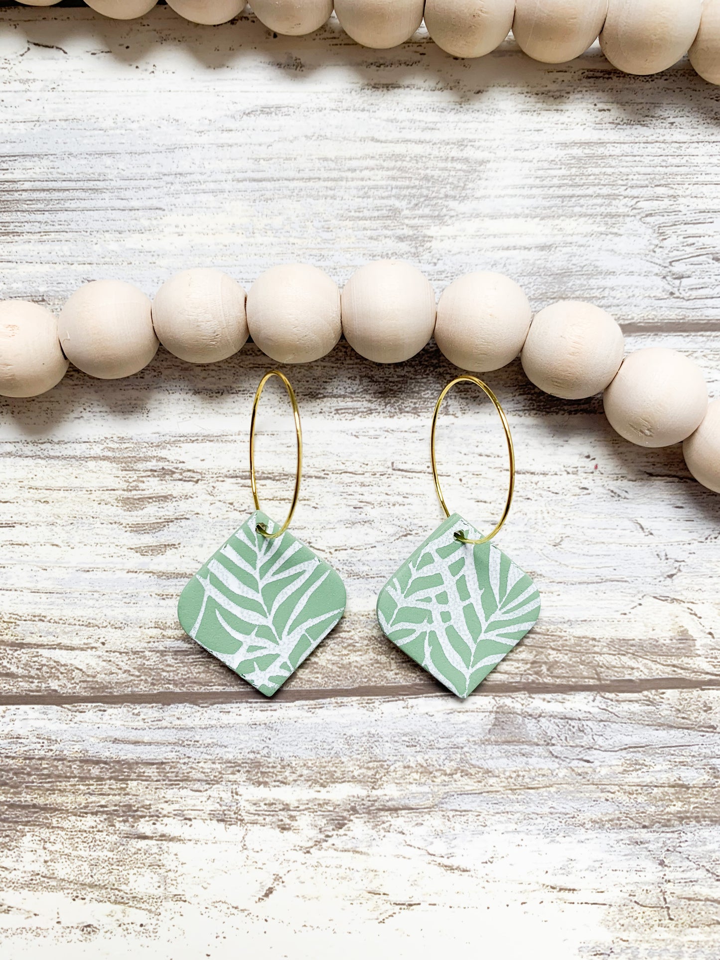 Palm Leaf Hoops