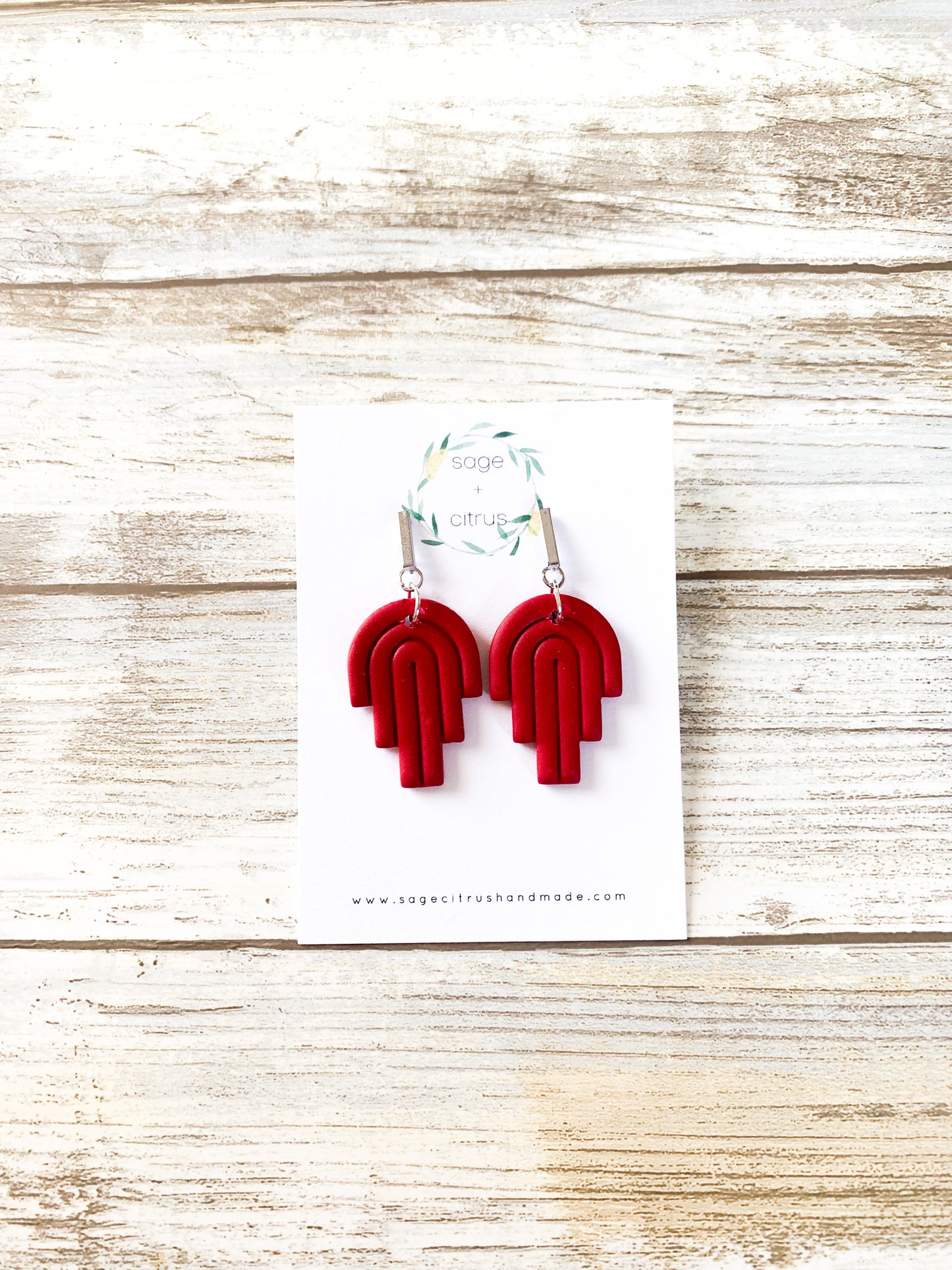 Red Arch Dangles