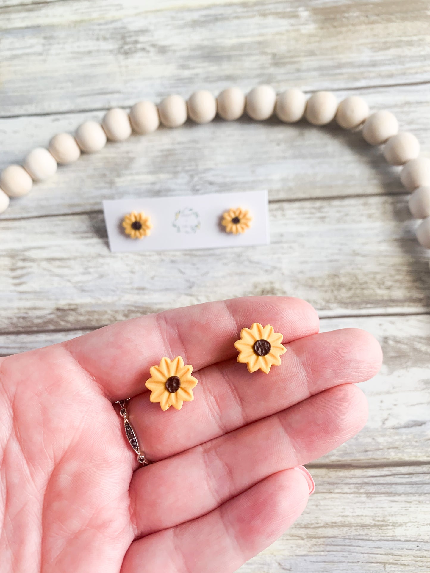 Sunflower Studs