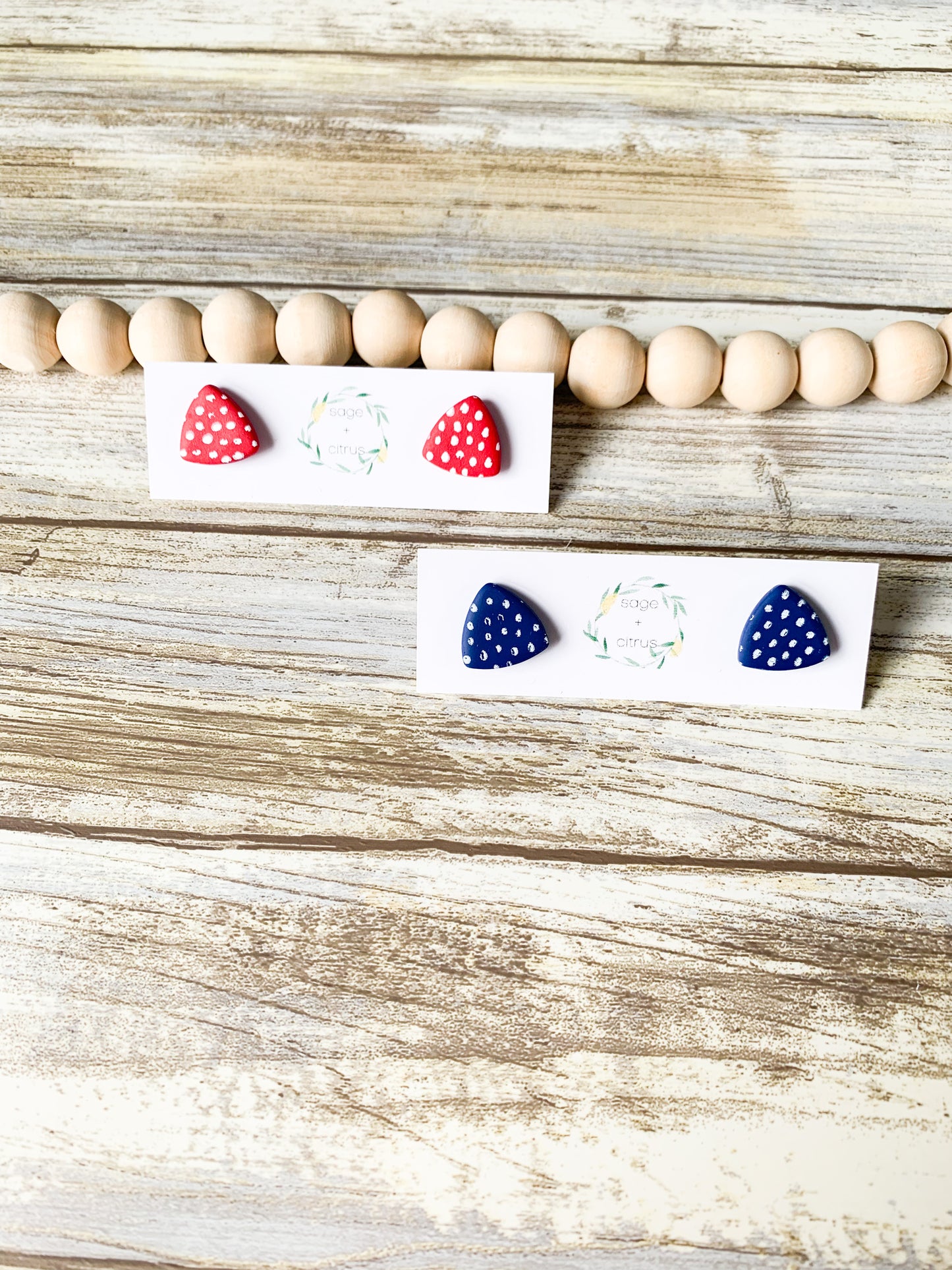 Polka Dot Studs