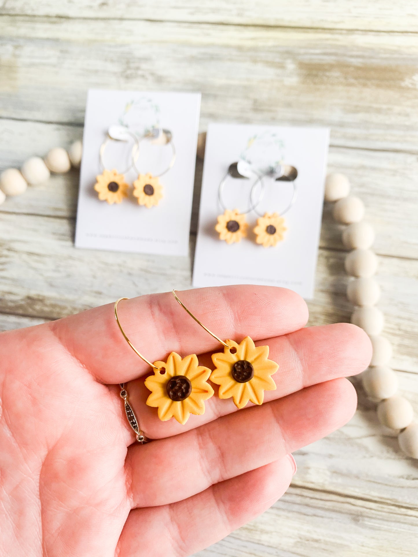 Sunflower Hoops