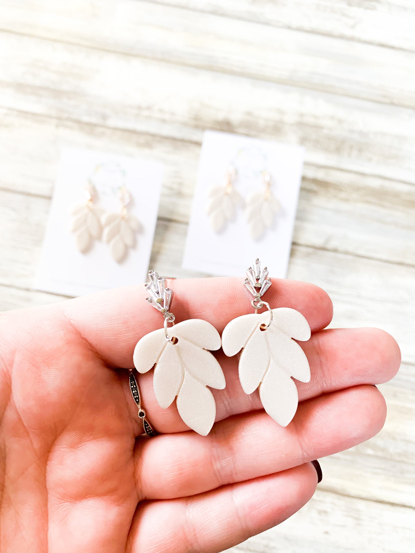 Pearl CZ Dangles