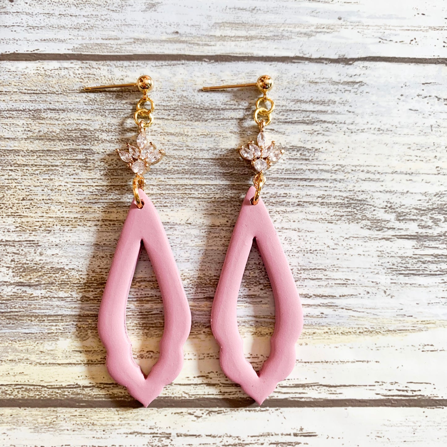 CZ Clay Dangles