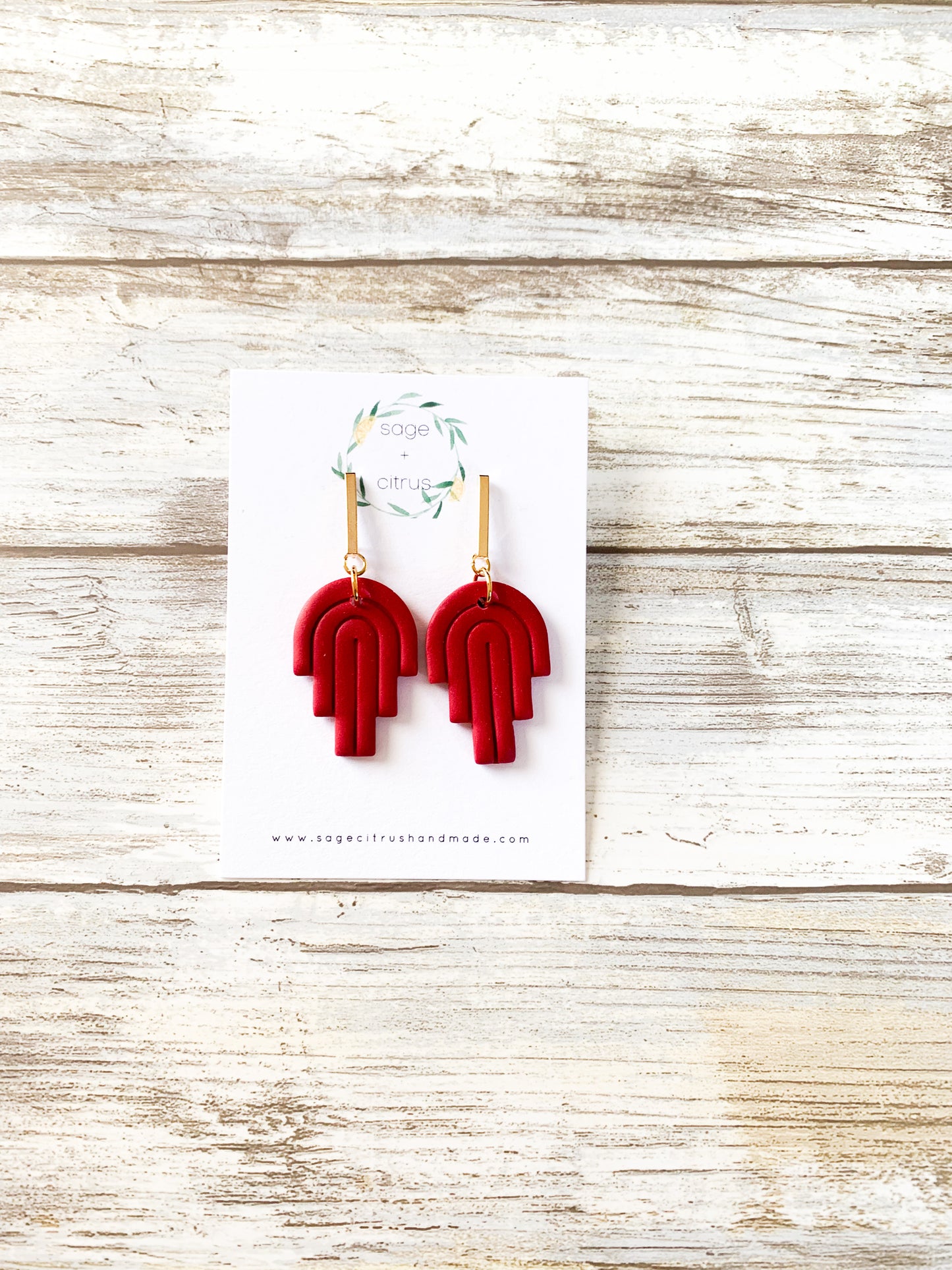 Red Arch Dangles