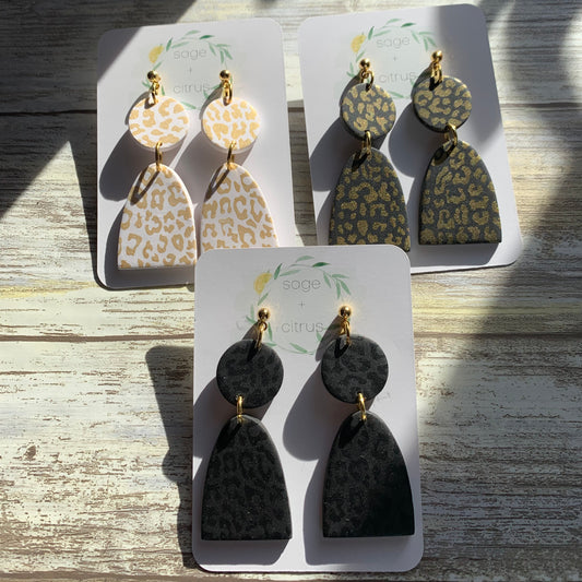 Leopard Dangles