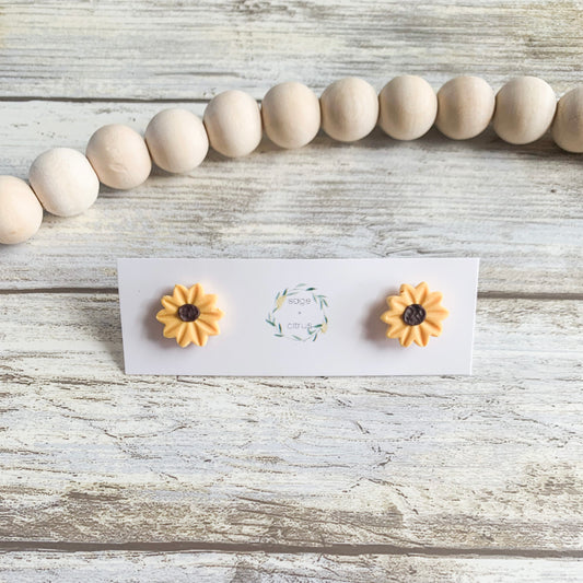 Sunflower Studs