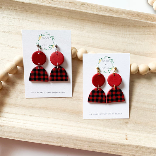 Plaid Dangles